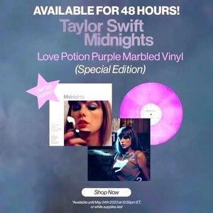 ⭐️RARE Taylor Swift Midnights: Love Potion Edition Vinyl⭐️